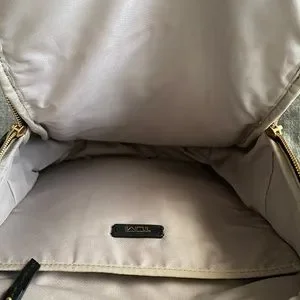 Tumi Voyageur Daniela Black Leather Backpack Tablet Compartment Travel Bags | Tumi Voyageur Daniela Black Leather Backpack Tablet  main image 4